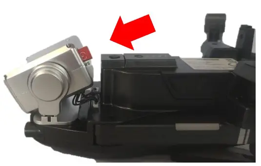 PRO FLIGHT PFBD303 Folding Drone with HD Camera and App Control - INSERTING A MEMORY CARD