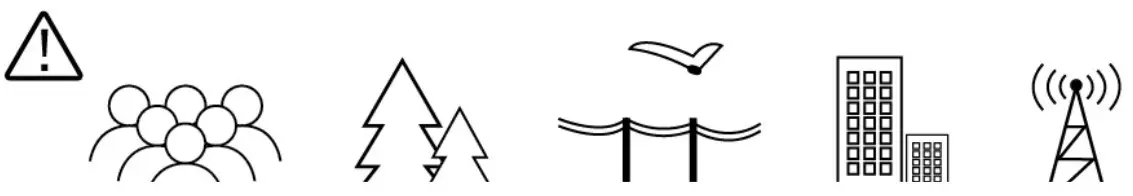 PRO FLIGHT PFBD303 Folding Drone with HD Camera and App Control - SAFETY PRECAUTIONS 2