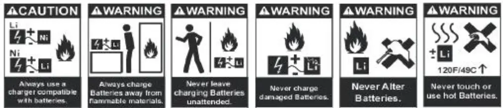 PRO FLIGHT PFBD303 Folding Drone with HD Camera and App Control - SAFETY PRECAUTIONS 4