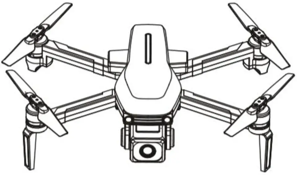 PRO FLIGHT PFBD303 Folding Drone with HD Camera and App Control - cover
