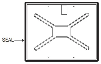 belling 082757203 60 70 90cm Hob Touch UK - UNDERSIDE OF HOB