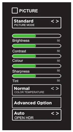 BLAUPUNKT 55” 140cm 4K Ultra HD Smart TV - PICTURE