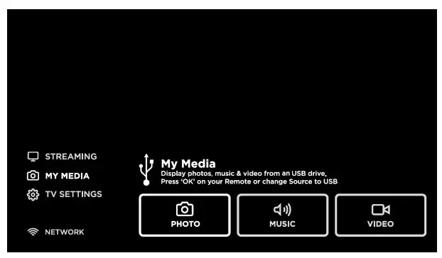 BLAUPUNKT 55” 140cm 4K Ultra HD Smart TV - USB MEDIA