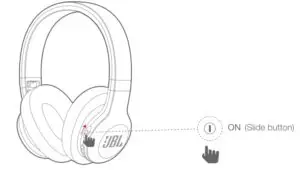 Turn on the headphone