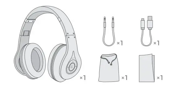 MPOW BH059B Bluetooth Headphone 1