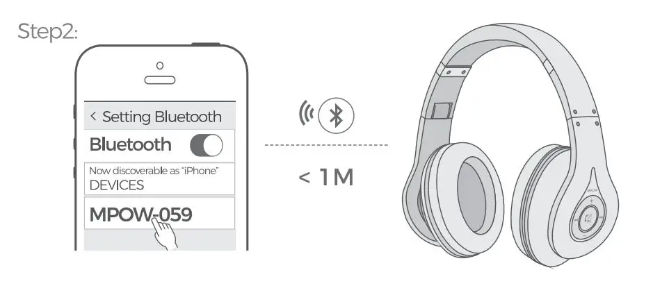 MPOW BH059B Bluetooth Headphone 4