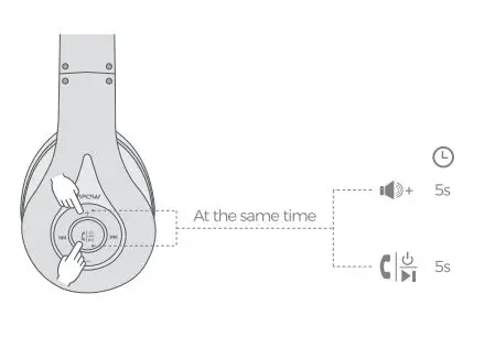 MPOW BH059B Bluetooth Headphone 6