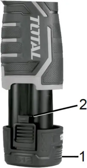 TDLI12325 - Install or remove the battery cartridge