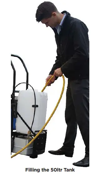 Streamline SF TR50L 000 STREAMFLOW Portable Trolley System - Tank