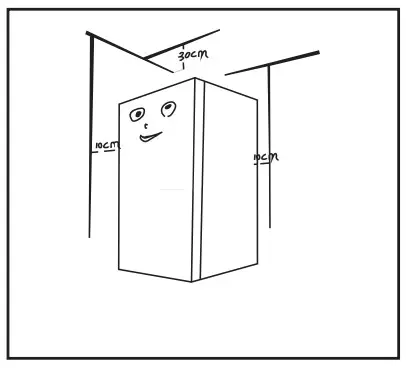 Ramtons RF223 Single Door Fridge - Placement 4