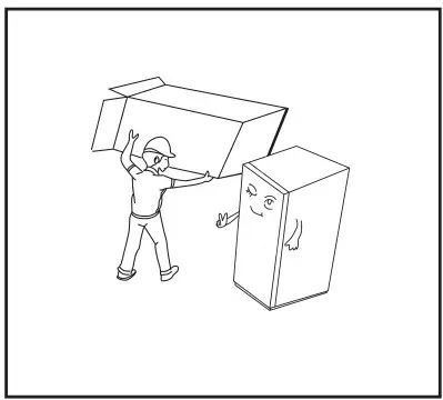 Ramtons RF223 Single Door Fridge - Placement