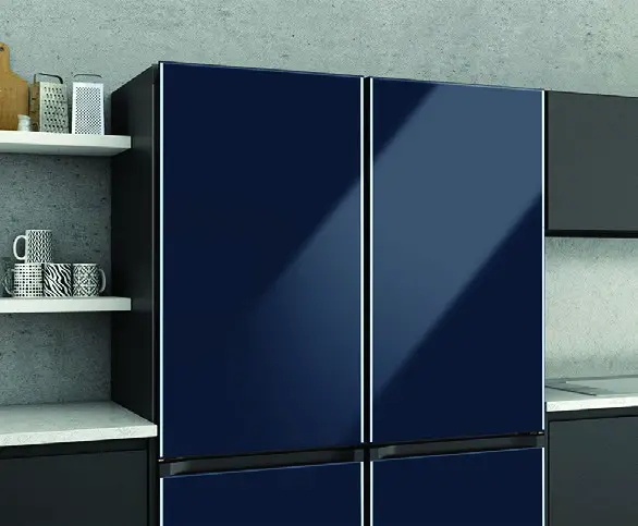 SAMSUNG Bottom Freezer Refrigerator Slim, Modern Design