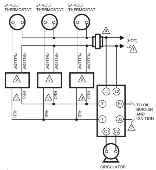 resideo R8182D H Combination Protectorelay Primary Control and Aquastat Controller - Fig50