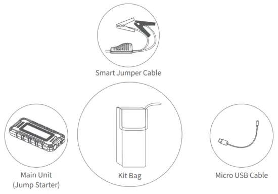 GOOLOO GP Warrior Portable Car Jump Starter - assecoris