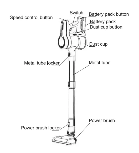 APOSEN-H120-Cordless-Vacuum-Cleaner-10Kpa-Extension-Wand-1
