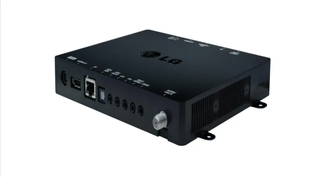Lg Stb-6500-ta Pro:centric Smart Set Top Box Owner's Manual