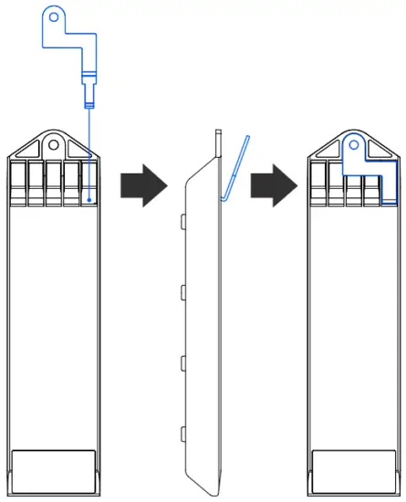 easee BPR2W001 Base Charging Pedestal PR 2 Way - Power Rail 1