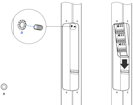 easee BPR2W001 Base Charging Pedestal PR 2 Way - Power Rail 2