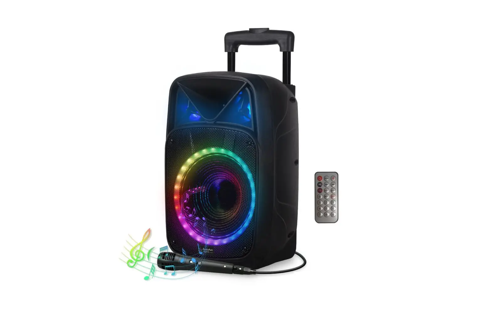 Partyfunlights 86448 Karaoke Party Speaker Instruction Manual Partyfunlights 86448 Karaoke Party Speaker Instruction Manual