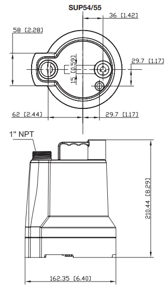 ECOFLOW-SUP54-55-Manual-Submersible-Utility-Pump-1
