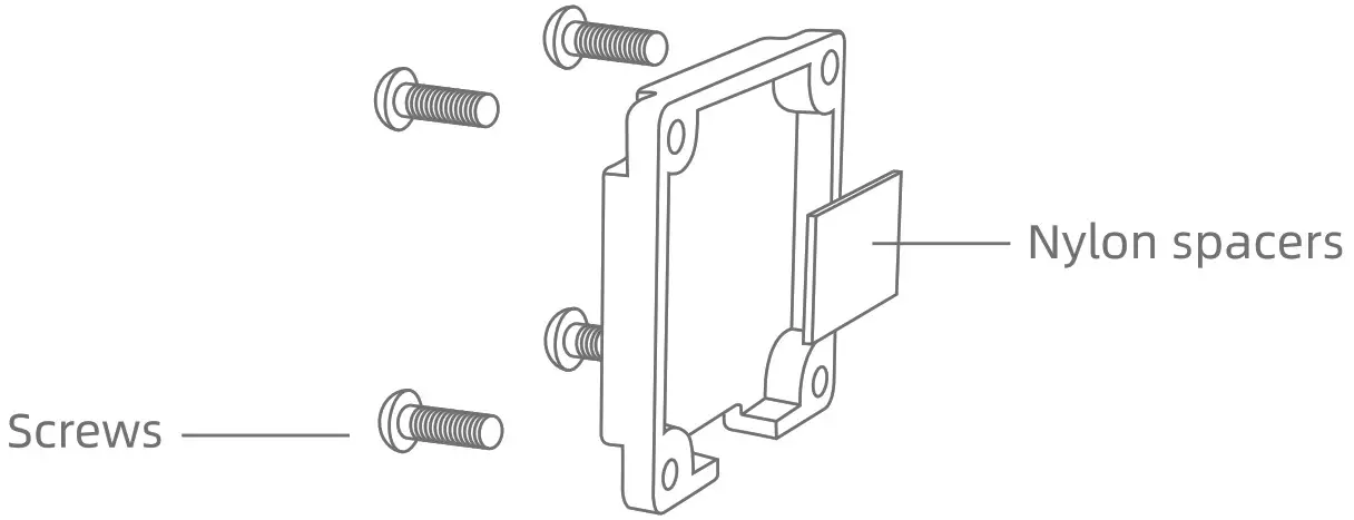 Caddx FPV Polar Vista Kit HD Digital Starlight Camera - menu board