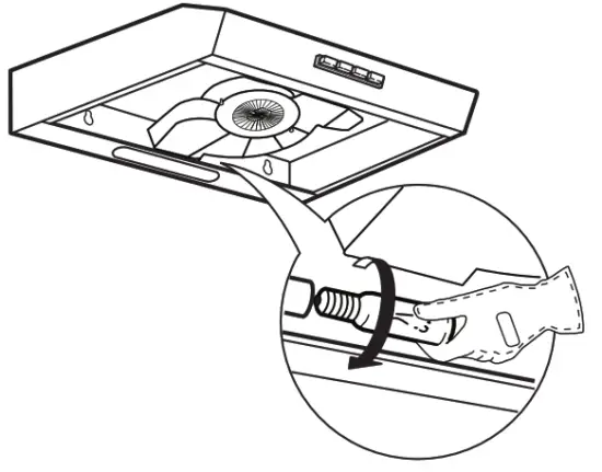 IKEA 603.939.62 LAGAN Stainless Steel Kitchen Hood - FIG 3