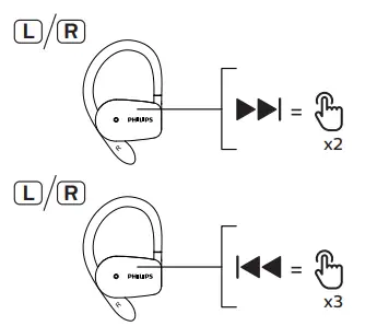 PHILIPS TAA5205 5000 Series Wireless Earbuds 4