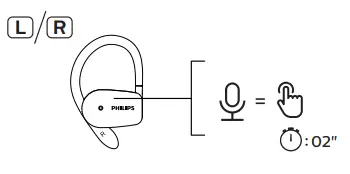 PHILIPS TAA5205 5000 Series Wireless Earbuds 8