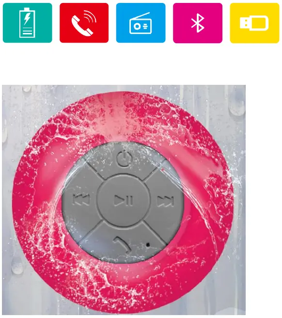 SONG YANG TOYS AK016 BT Speaker Shower