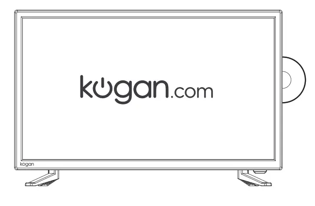 Kogan EH6300 24 LED TV &amp DVD COMBO SERIES 6 -