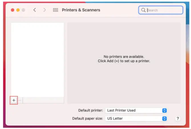 LOYALTY-SECU USB Print Server -add the Printer