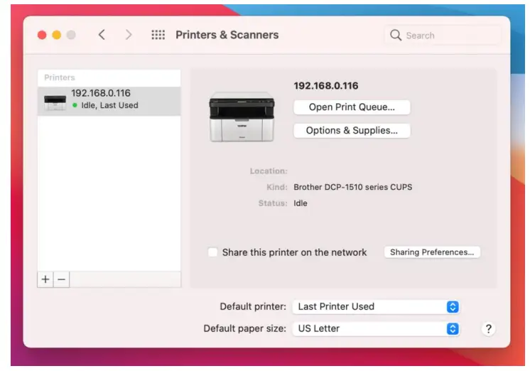 LOYALTY-SECU USB Print Server can print now