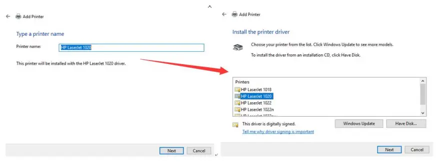 LOYALTY-SECU USB Print Server -install the printer driver