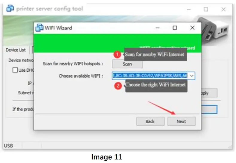 LOYALTY-SECU USB Print Server -need to connect