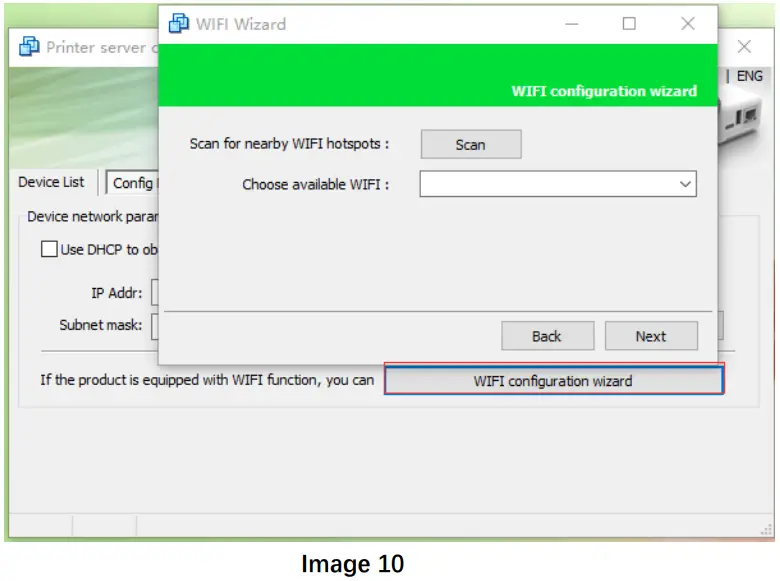 LOYALTY-SECU USB Print Server -setting as shown as Image
