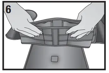 DeRoyal 159 - 01 Warrior Spine Universal Back Brace - fig 4