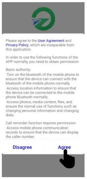 Blackview BV R3 Pro 169 Inch Full Touch Screen Fitness Smart Watch - agreement