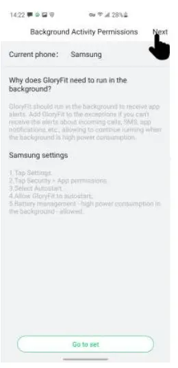 Blackview BV R3 Pro 169 Inch Full Touch Screen Fitness Smart Watch - corner Next