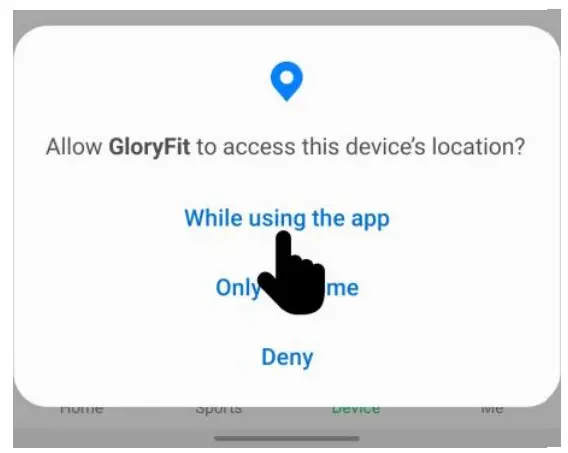 Blackview BV R3 Pro 169 Inch Full Touch Screen Fitness Smart Watch - permission 2