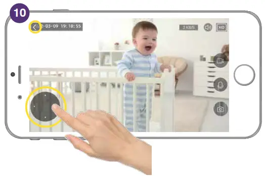 Brilliant 20801 Smart WiFi Swift Pan and Tilt Camera fig 18