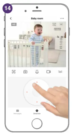 Brilliant 20801 Smart WiFi Swift Pan and Tilt Camera fig 29