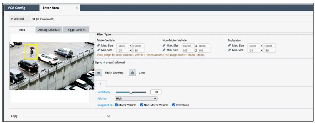 TURING TP MMD5AV2 Smart Series 5MP Twilight Vision IR Zoom Dome IP Camera - Setup Algorithms