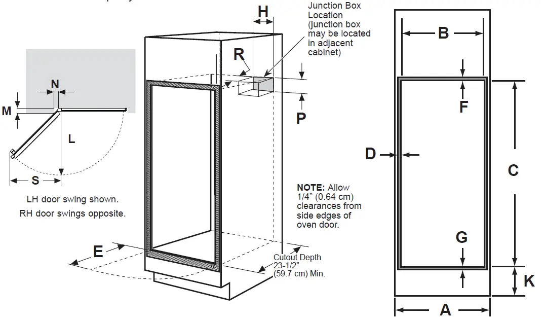 GE APPLIANCES PTS700LSNSS Swing Door Electric Built-In Wall Ovens fig 4