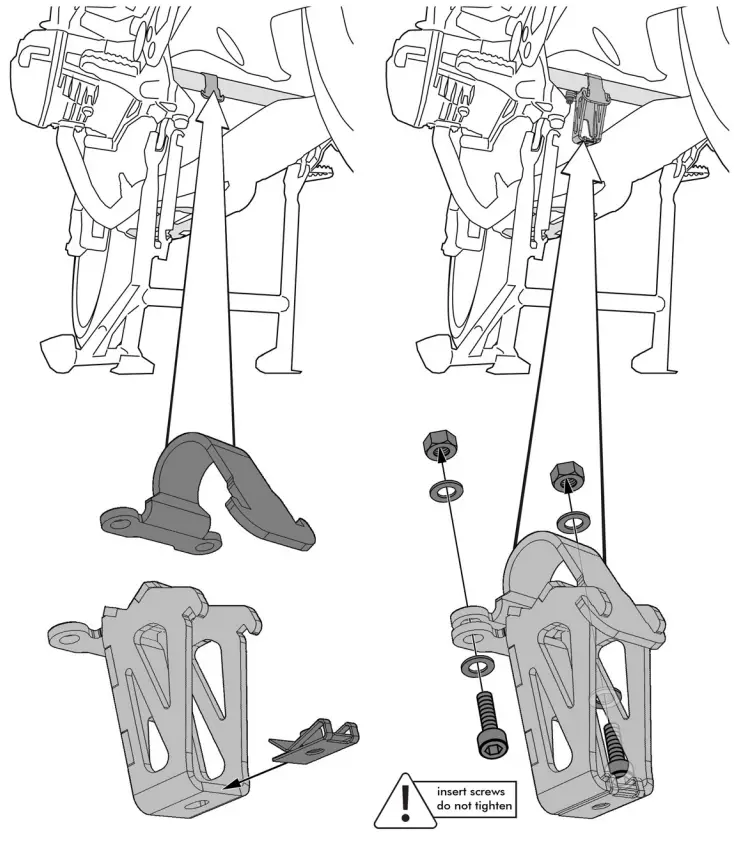 TOURATECH BMW R1250GS Rallye Crankcase Protection - fig