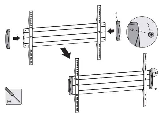 equip 650602 90 Degree Rotate Single Display 37-70 Inch TV Cart-fig10