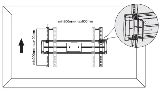 equip 650602 90 Degree Rotate Single Display 37-70 Inch TV Cart-fig11