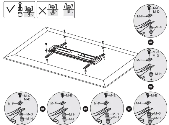 equip 650602 90 Degree Rotate Single Display 37-70 Inch TV Cart-fig13