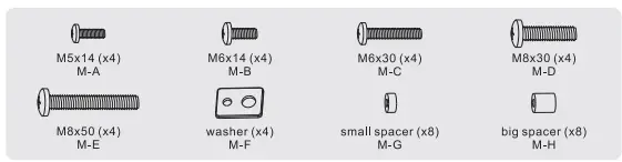 equip 650602 90 Degree Rotate Single Display 37-70 Inch TV Cart-fig3