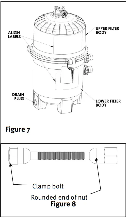 HAYWARD C2030 Top Manifold Cartridge Filters - Figure 7