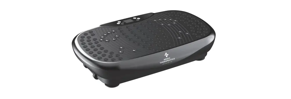 Medic Therapeutics 603-0081 Compact Vibrating Fitness Platform With Handlebars User Manual